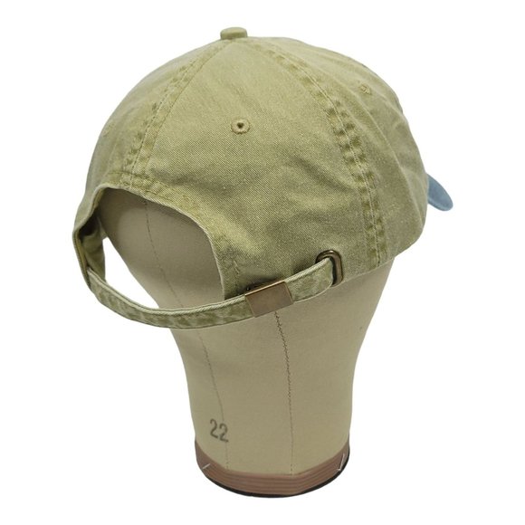 Anvil American Savings Bank Adjustable Cap Trucker Baseball Hat Blue Khaki - Picture 8 of 12